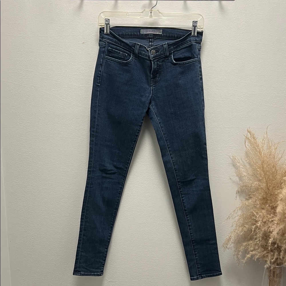 J Brand Dark Wash Skinny Jeans Sz 26